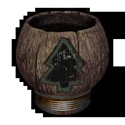 Basic Wood Tea Item