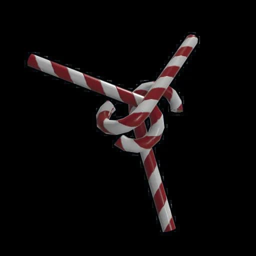 Decorative Plastic Candy Canes Item