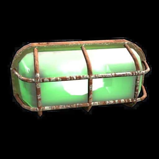 Green Industrial Wall Light Item