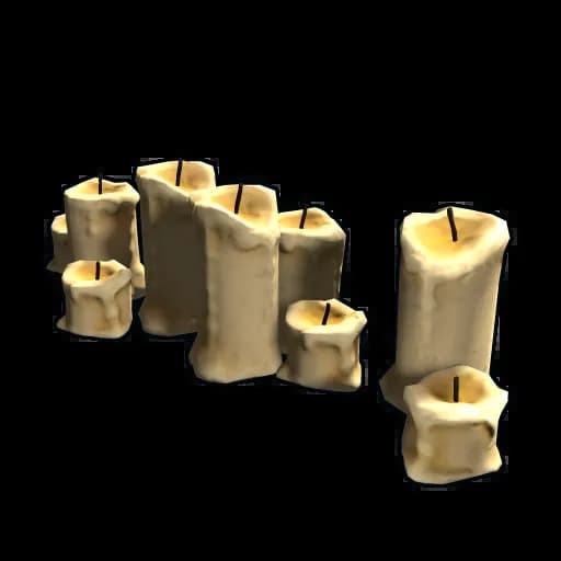 Large Candle Set Item