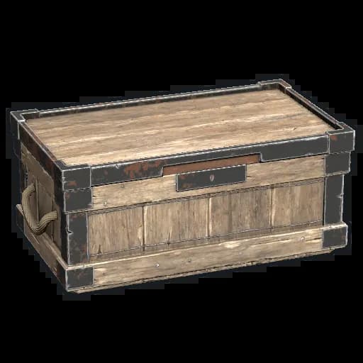 Large Wood Box Item