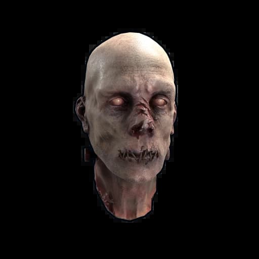 Light Frankenstein Head Item