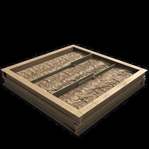 Rail Road Planter Item