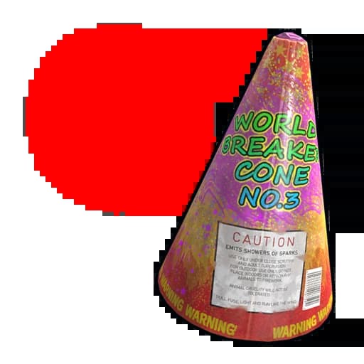 Red Volcano Firework Item