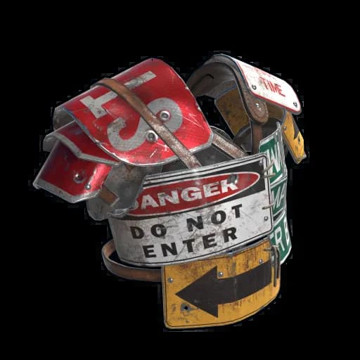 Road Sign Jacket Item