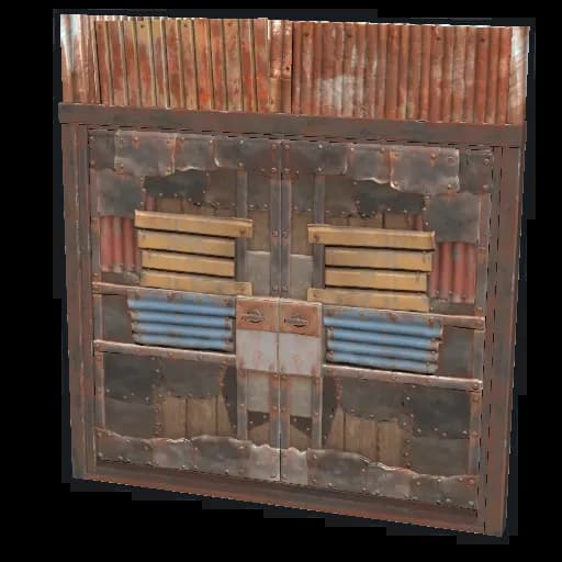 Sheet Metal Double Door Item
