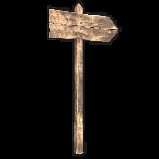 Single Sign Post Item