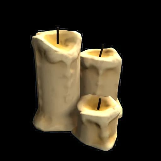 Small Candle Set Item