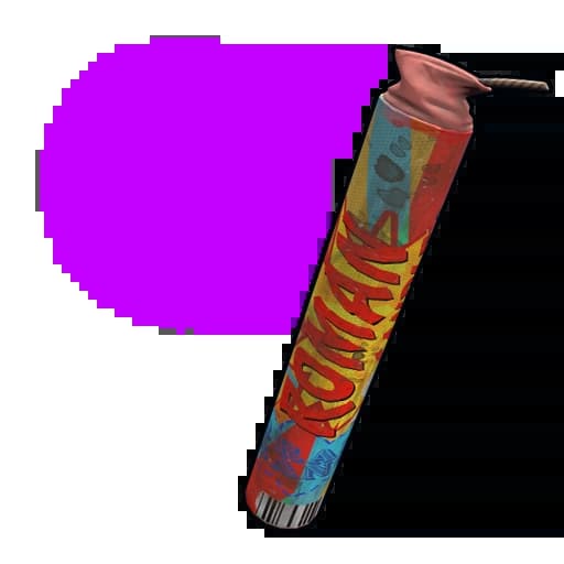 Violet Roman Candle