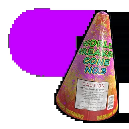 Violet Volcano Firework Item