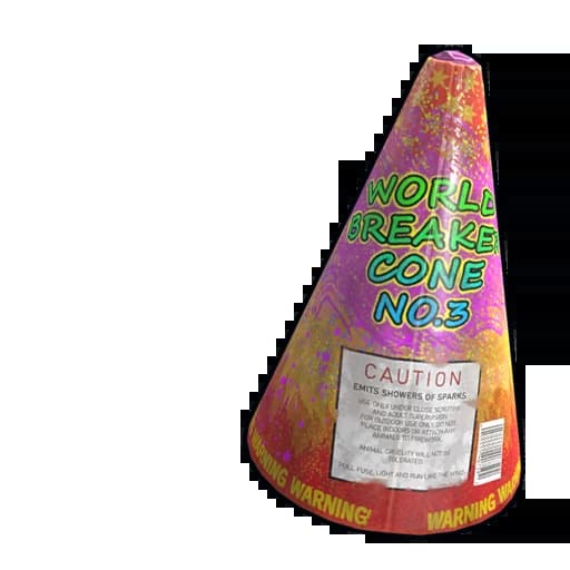 White Volcano Firework Item