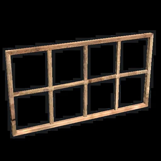 Wooden Window Bars Item